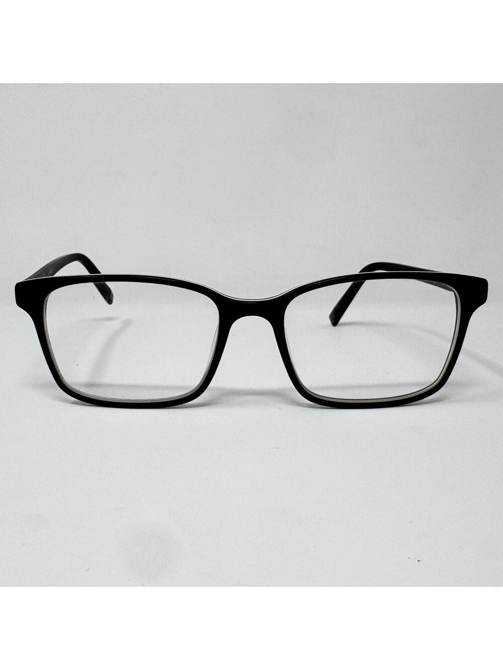 Warby Parker Brady XW103 Black White Eyeglass Frames 57-19-150